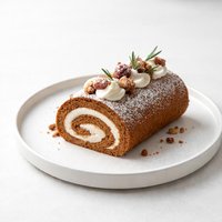 Gingerbread Cake Roll