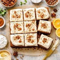 Gingerbread Cake with Cream Cheese Frosting