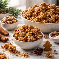 Gingerbread Caramel Corn