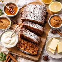 Gingerbread Made with Sour Cream
