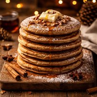 Gingerbread Pancakes