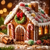 Gingerbread Party House