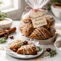 Gingerbread Scones Gift Bag