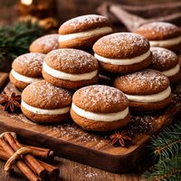 Gingerbread Whoopie Pies