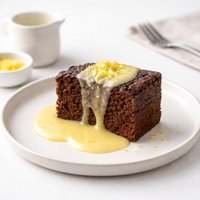 Gingerbread with Lemon Sauce