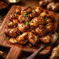 Gingered Jerusalem Artichokes