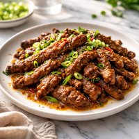 Gingery Beef Strips