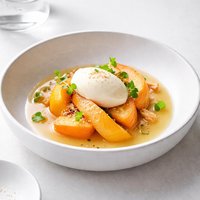 Gingery Peach Cooler