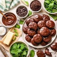 Girl Scout Mint Cookies Copycat