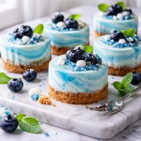 Glacier Cheesecake Bites