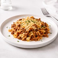 Gladys Meat and Noodle Casserole