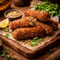 Glamorgan Sausages Welsh Veggie Sausages