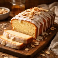 Glazed Almond Pound Cake