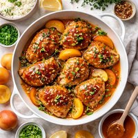 Glazed Apricot Chicken