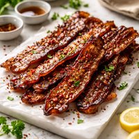 Glazed Bacon