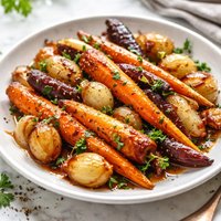Glazed Carrots and Onions