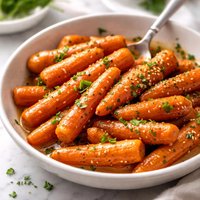 Glazed Carrots in the Microwave