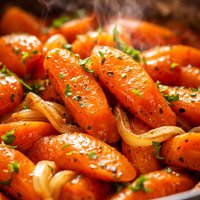 Glazed Carrots with Onions