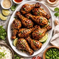 Glazed Chicken Drumsticks