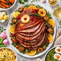 Glazed Easter Ham