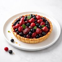 Glazed Fresh Berry Pie