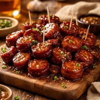 Glazed Kielbasa Bites