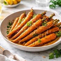 Glazed Orange Carrots