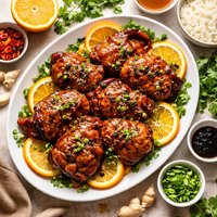 Glazed Orange Hoisin Chicken
