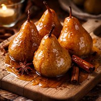 Glazed Pears
