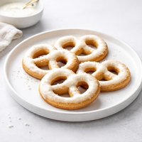 Glazed Pretzel Cookies