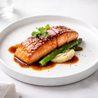 Glazed Salmon Fillet