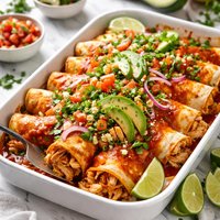 Gluten and Dairy Free Chicken Enchiladas