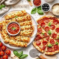 Gluten Free Almost Crazy Bread and Pizza