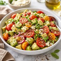 Gluten Free Avocado and Tomato Salad