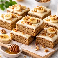 Gluten Free Banana Bars