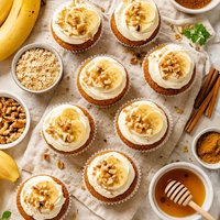 Gluten Free Banana Cupcakes