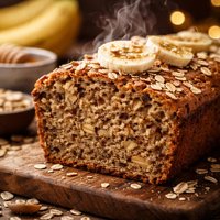 Gluten Free Banana Oat Bread