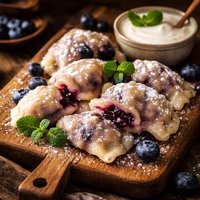 Gluten Free Blueberry Dumplings