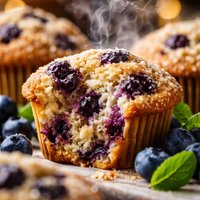 Gluten Free Blueberry Muffins