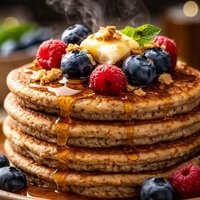 Gluten Free Buttermilk Buckwheat Pancakes