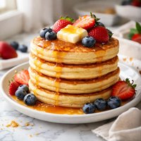Gluten Free Buttermilk Pancakes Like from a Mix