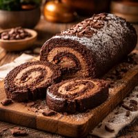 Gluten Free Chocolate Cake Roll