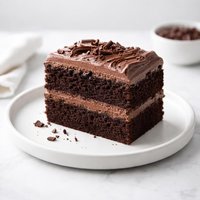 Gluten Free Chocolate Cake with Frosting