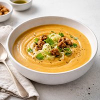 Gluten Free Cream of Kumara Celery Soup