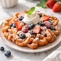 Gluten Free Funnel Cake