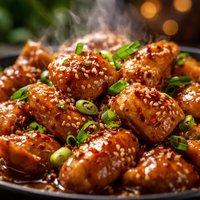 Gluten Free Ginger Soy Sesame Chicken