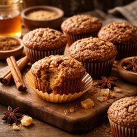 Gluten Free Gingerbread Muffins