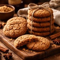 Gluten Free Gingersnap Cookies