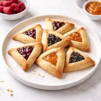 Gluten Free Hamantaschen Sugar Free Purim Cookies