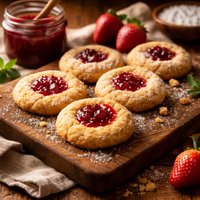Gluten Free Jam Cookie